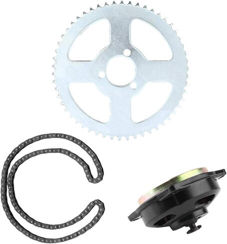 T8F Chain and Rear Sprocket Kit for Mini Motorcycle, 55齿 Chain Sprocket with 6 Teeth for T8F Drive System, 55t 6t in Kuwait