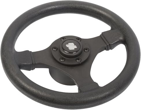 عجلة القيادة Uflex V45B - مقبض PVC ثلاثي الأضلاع، أسود in Kuwait