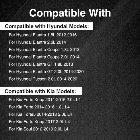 4 قطع من ملفات الإشعال UF651 وقابس إشعال إيريديوم مزدوج 9686 متوافق مع 2012-2016 Hyundai Elantra Tucson Kia Soul Forte 2.0 1.8 L4 يستبدل # C1804 5C1861 1788511 in Kuwait