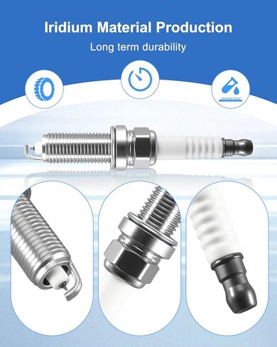 DILKAR7Q8 91899 Iridium Spark Plug Fit for Subaru Crosstrek 2 Crosstrek 2.5 Forester Impreza Legacy Outback 2019-2024, 4 Pcs in Saudi Arabia