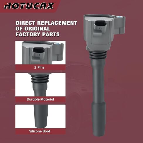 مجموعة من 4 ملفات إشعال UF750 12138643360 و4 قطع شمعات إشعال إيريديوم متوافقة مع BMW 340i GT 540i X3 740i 640i xDrive M240i X4 Mini Cooper Clubman - 1.5L 3.0L L3 L6 in Kuwait
