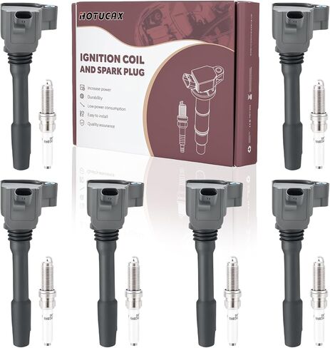 مجموعة من 4 ملفات إشعال UF750 12138643360 و4 قطع شمعات إشعال إيريديوم متوافقة مع BMW 340i GT 540i X3 740i 640i xDrive M240i X4 Mini Cooper Clubman - 1.5L 3.0L L3 L6 in Kuwait
