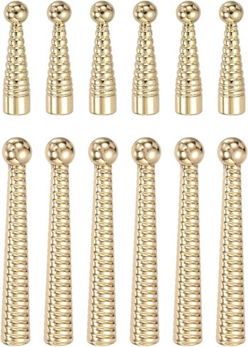 patikil 12pcs بولو التعادل نصائح، 2 دوامة نمط خمر بولو التعادل لوازم استبدال قبعات نهاية الحبل للملابس ديكور DIY الحرف نتائج المجوهرات، الذهب الخفيف / ضباب الذهب / الذهب العميق in Kuwait