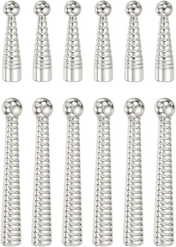 patikil 12pcs بولو التعادل نصائح، 2 دوامة نمط خمر بولو التعادل لوازم استبدال قبعات نهاية الحبل للملابس ديكور DIY الحرف نتائج المجوهرات، الذهب الخفيف / ضباب الذهب / الذهب العميق in Kuwait