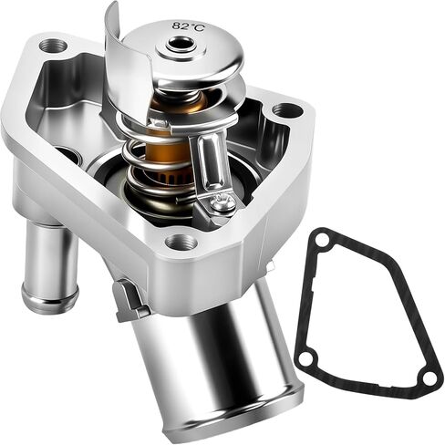 استبدال مجموعة مبيت منظم حرارة مبرد المحرك 21200-31U1B يناسب نيسان 4.0L إنفينيتي 3.5L 03-06 350Z G35، 05-12 باثفايندر، 05-19 فرونتير، 05-15 إكستيرا، 12-21 NV3500 NV2500 NV1500، 04 FX35 in Kuwait