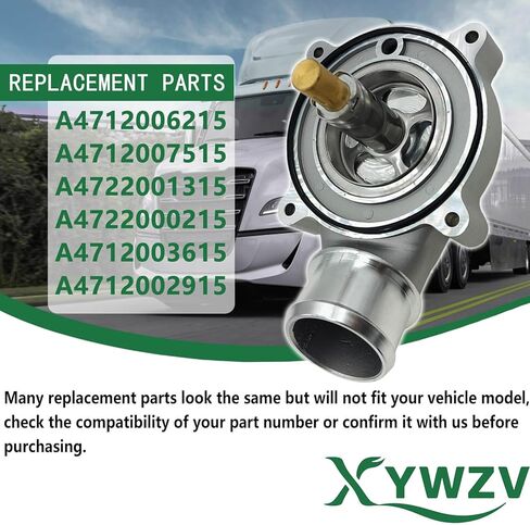 ترموستات مع ختم A4712006215 A4712007515 متوافق مع محركات ديترويت DD13 DD15، استبدل A4722001315 A4722000215 A4712003615 A4712002915، يناسب Freightliner Cascadia Columbia M2 112 114SD in Kuwait