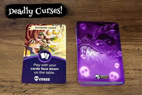 Wiggles 3D 5-Minute Dungeon: Curses! Foiled Again! Expansion | Real-Time Cooperative Board Game Add-On | New Heroes, Curses, Artifacts | 1-6 Players | Ages 8+ in Kuwait