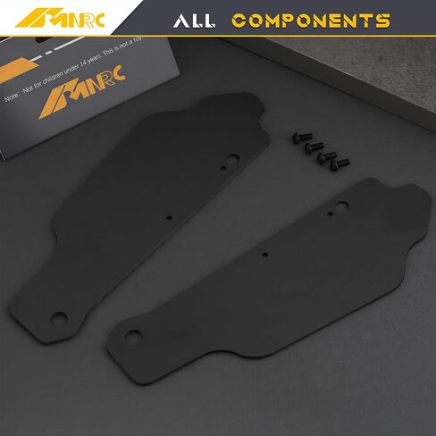 ألياف الكربون الخلفية A-أذرع الطين ذراع تعليق اللوحات الطينية لـ ARRMA 1/7 Big Rock 6S 1/8 Fireteam Notorious Talion 6S EXB RTR RC جزء ترقيات السيارة in Kuwait