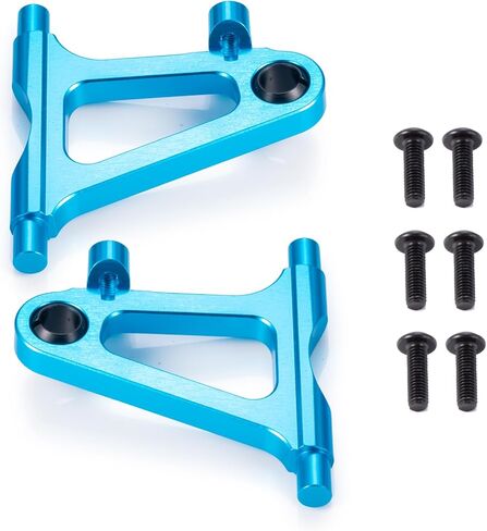 Aluminum Alloy Front Lower & Rear Lower Suspension Arms Swing Arm Set Upgrade Parts for Tamiya TT02 1/10 RC On Road Touring Car in Kuwait