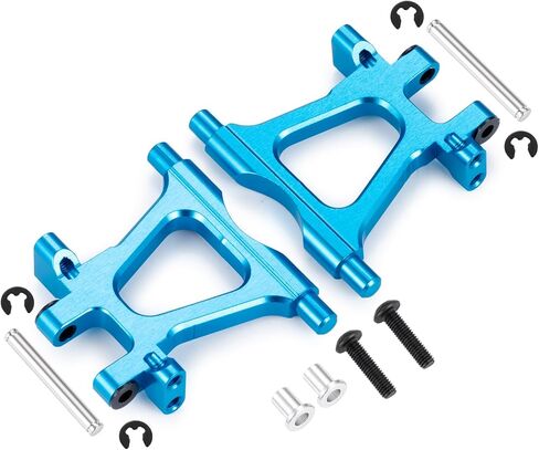 Aluminum Alloy Front Lower & Rear Lower Suspension Arms Swing Arm Set Upgrade Parts for Tamiya TT02 1/10 RC On Road Touring Car in Kuwait