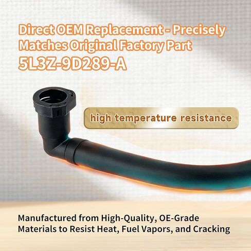 Fuel Vapor Vacuum Tube 5L3Z-9D289-A Compatible with Ford F150 Expedition for Lincoln Navigator Mark-LT 06-08 Models w/ 5.4L Engine in Saudi Arabia