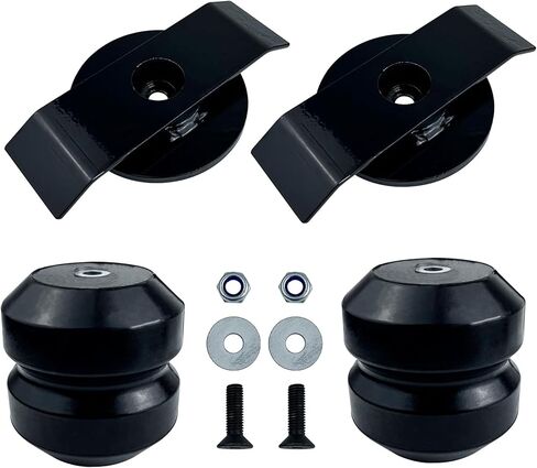 زوج واحد من النوابض المساعدة المطاطية الخلفية TORTUN4 متوافق مع Toyota Tundra 2000-2021 Tacoma 2WD 2016-2023 Tacoma 4WD 2005-2023 Tacoma Pre-Runner 2WD 2005-2016 توقف مساعد التعليق in Kuwait