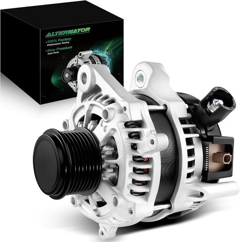 Alternator for:-Honda CRV, for:-Acura ILX TLX 2.4L L4 GAS, 2015 2016 2017 2018 2019 2020 2021 2022, 135Amp, 7 Grooves 12V, Replacement OE# 31100-5X6-J01, 1042113471, 400-52475R (ALL-NEW) in Saudi Arabia