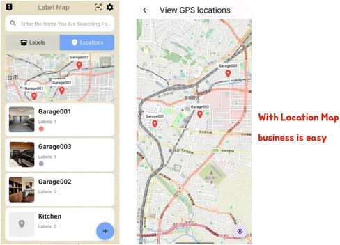 Label Map: 64 Waterproof QR Code Labels, 8 Colors. No Subscription, No Typing—Use Voice & Camera. iOS/Android App, Offline Mode, No Login Needed. Perfect for Storage, Moving & Home Organization in Saudi Arabia