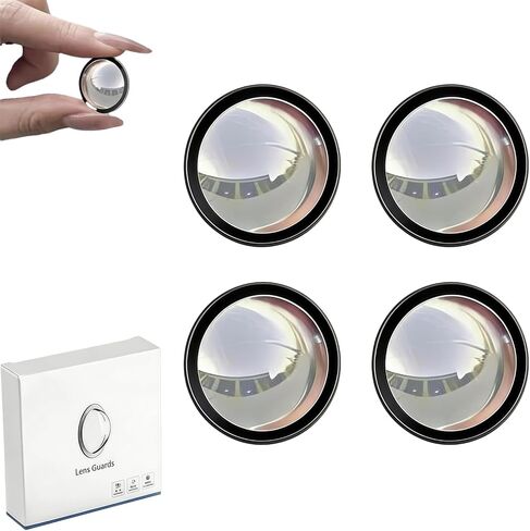 Car Camera Lens Protector, Car Backup Camera Protective Sticker, High Definition Anti-Glare Protection, Waterproof Design, Easy Adhesive Installation, Ideal for Most Vehicles (2PC) in Saudi Arabia