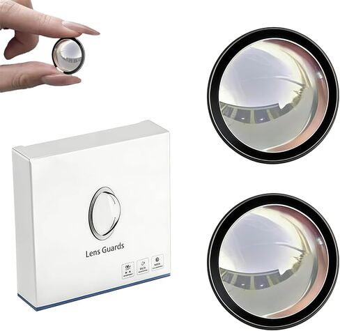 Car Camera Lens Protector, Car Backup Camera Protective Sticker, High Definition Anti-Glare Protection, Waterproof Design, Easy Adhesive Installation, Ideal for Most Vehicles (2PC) in Saudi Arabia