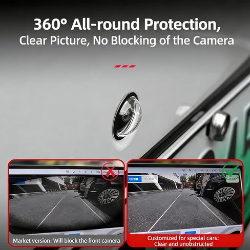 Car Camera Lens Protector, Car Backup Camera Protective Sticker, High Definition Anti-Glare Protection, Waterproof Design, Easy Adhesive Installation, Ideal for Most Vehicles (2PC) in Saudi Arabia