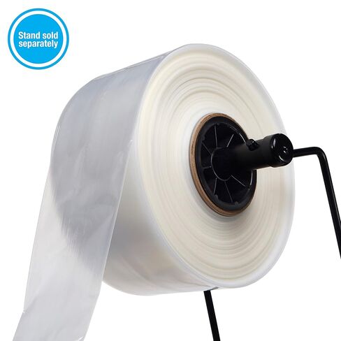 Hudson Exchange 4" x 500', 4 Mil, Poly Tubing Roll, Food Grade LDPE Resin, Custom Length Packaging in Saudi Arabia