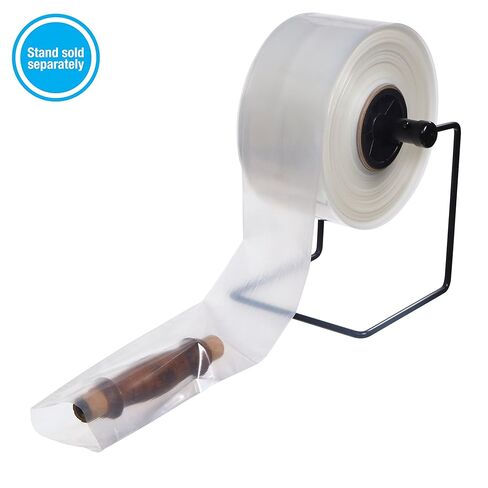 Hudson Exchange 4" x 500', 4 Mil, Poly Tubing Roll, Food Grade LDPE Resin, Custom Length Packaging in Saudi Arabia