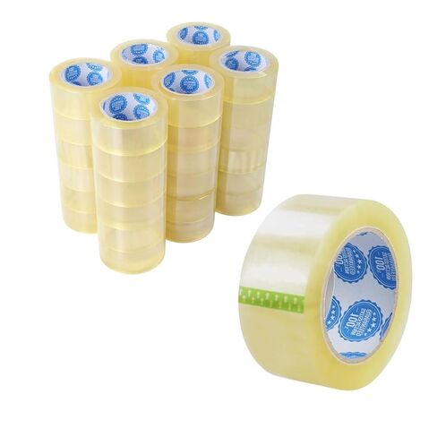 Clear Packing Tape 1 pcs. 2" x 110 Yards, 1.8 MIL BOPP Transparent Shipping Tape, High Adhesion Box Sealing Tape for Moving, Packaging, Office & Home Use in Kuwait