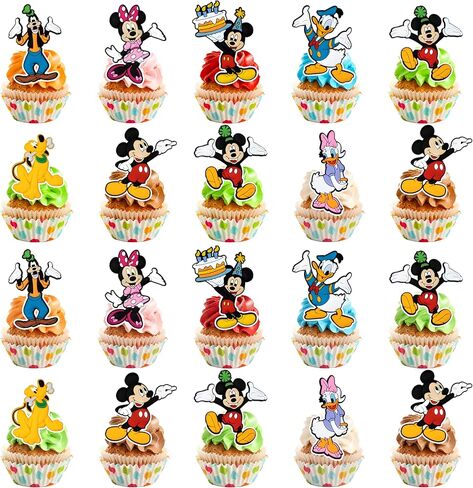 Cupcake Topper,Birthday Party Supplies,Gaming Cake Decorations for Boys and Girls, Reusable Figures Theme Cake Decor, Perfect for Birthday, Baby Shower in Saudi Arabia
