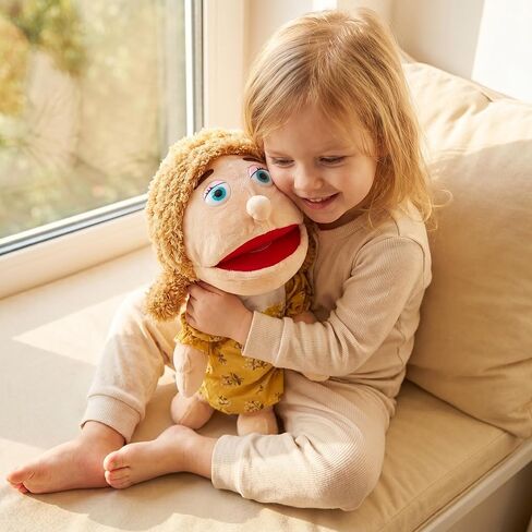 Family Hand Puppets Role-Playing Storytelling Hand Puppet for Kids (Mom) in Saudi Arabia
