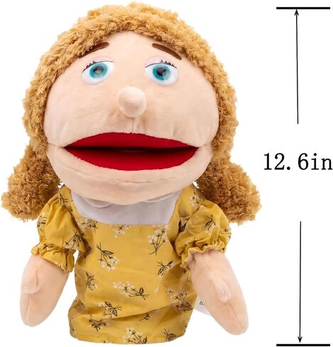 Family Hand Puppets Role-Playing Storytelling Hand Puppet for Kids (Mom) in Saudi Arabia