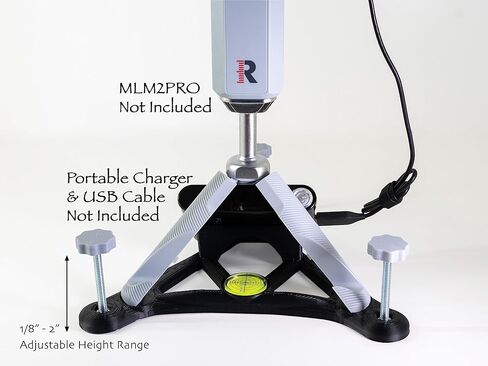 Adjustable Leveling Stand for Rapsodo MLM2PRO - Alignment Aid w/Portable Battery Charger Tray in Kuwait