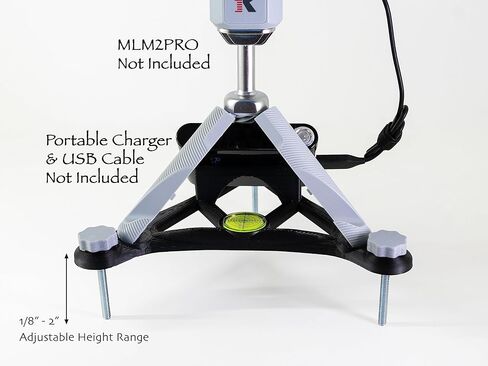 Adjustable Leveling Stand for Rapsodo MLM2PRO - Alignment Aid w/Portable Battery Charger Tray in Kuwait