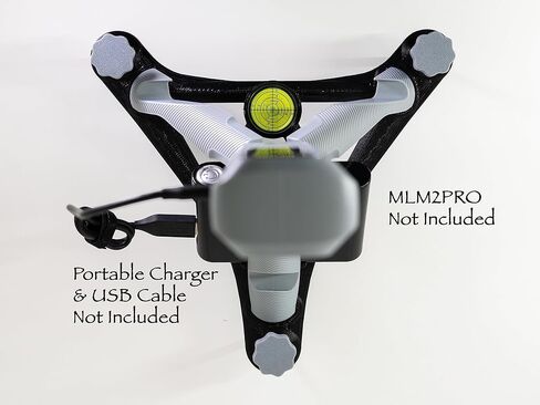 Adjustable Leveling Stand for Rapsodo MLM2PRO - Alignment Aid w/Portable Battery Charger Tray in Kuwait