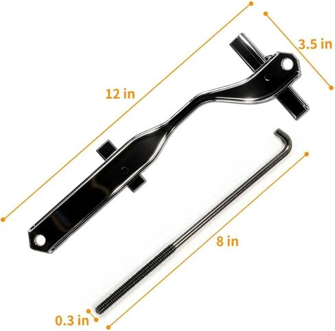 مجموعة تثبيت البطارية 74404-35140 مع مسامير J متوافقة مع 1996-2002 Toyota 4Runner و1995-2004 Toyota Tacoma، مجموعة دعامات تثبيت البطارية in Kuwait
