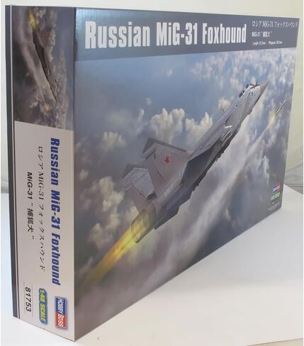 مجموعة نماذج هوبي بوس الروسية MiG-31 Foxhound (مقياس 1/48) in Kuwait