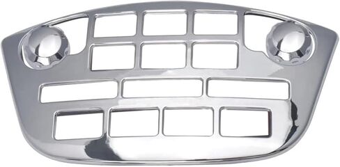 Motorcycle Radio Accent Panel and Knob Sets Chrome Compatible with Honda Goldwing GL1800 2001-2010 Goldwing 1800 GL 1800 Gold Wing Accessories Silver in Saudi Arabia