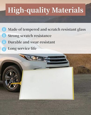 Touch Screen Glass Digitizer Panel Fit for Toyota Highlander 2014-2019 Navigation Radio System Auto Car Stereo Receiver LCD Display Glass Panel Fix Repair 8 Inch LA080WV2 in Saudi Arabia
