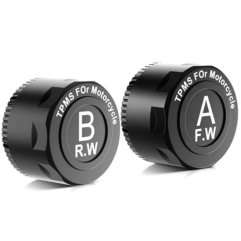 YZW MT500 / MT600 / MT700 نظام مراقبة ضغط إطارات الدراجات النارية، TPMS، TPMS لاسلكي مع مستشعرين خارجيين، صمامات لإطارات الدراجات النارية in Kuwait