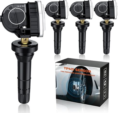 مستشعر TPMS 315 ميجا هرتز 4 حزم، مستشعر نظام مراقبة ضغط الإطارات المبرمج مسبقًا مناسب لسيارة Toyota Sequoia 2006-2017 لـ Sienna 2006-2020 لـ Tundra 2006-2017، استبدل 426070C070، 4260708010 in Kuwait