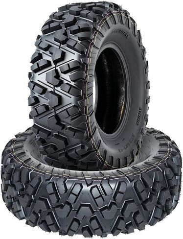Set of 2 ActiveTrail All-Terrain Tire - 22x7x10 ATV Tires, 22x7-10 ATV Tires, 4 PR, Tubeless QD134 in Saudi Arabia
