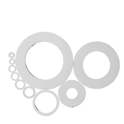 PTFE Gasket Thick 2mm ID 5mm-90mm OD 10mm-100mm Sealing Gasket Acid&Alkali Resistant Gasket(18x6x2mm) in Kuwait