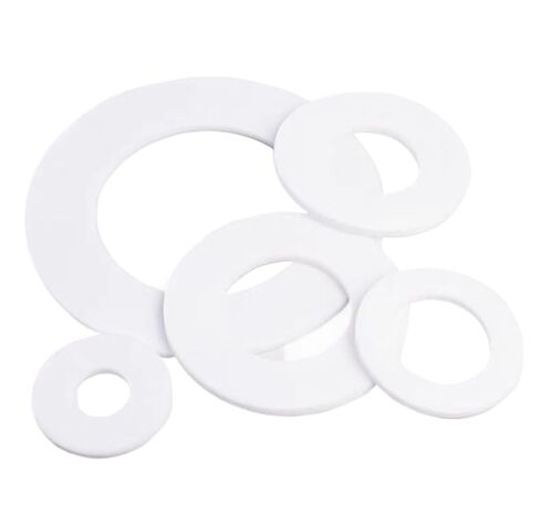 PTFE Ring Flat Washer Seal Gasket Strip Spacer Sealing Pressure Gage(18x30x2mm) in Kuwait