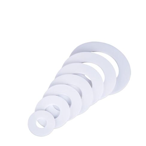 PTFE حلقة مسطحة غسالة ختم طوقا قطاع فاصل ختم قياس الضغط (18x30x2 مللي متر) in Kuwait