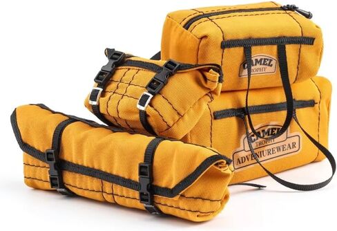 RC Crawler Car Replica Bag Simulation Roof Travel Bag Scale Decoration Luggage Bag for 1/10 1/16 1/18 SCX10 TRX4 TRX4M WPL (Green) in Saudi Arabia