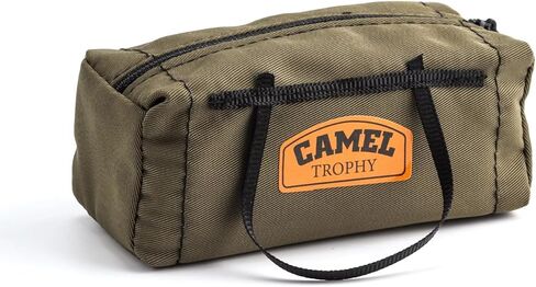 RC Crawler Car Replica Bag Simulation Roof Travel Bag Scale Decoration Luggage Bag for 1/10 1/16 1/18 SCX10 TRX4 TRX4M WPL (Green) in Saudi Arabia