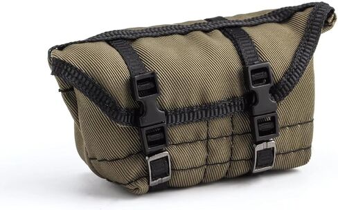 RC Crawler Car Replica Bag Simulation Roof Travel Bag Scale Decoration Luggage Bag for 1/10 1/16 1/18 SCX10 TRX4 TRX4M WPL (Green) in Saudi Arabia