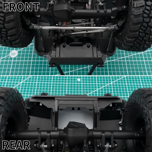 RCLIONS Aluminum Front Rear Body Shell Mount Bracket for 1/10th AXIAL SCX10 iii AXI03008 CJ-7 RC Crawler Car Vehicle Upgrades Parts Accessories in Kuwait