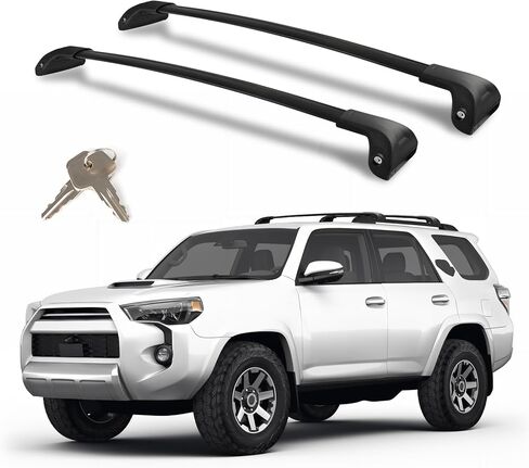 Roof Rack Cross Bars Compatible with Honda CRV 2017-2022 (with Raised Side Rails), Heavy Duty 300 LBS Lockable Aluminum Crossbars, Anti-Theft Rooftop Cargo Carrier for Bike, Kayak, Ski, Cargo Box in Saudi Arabia