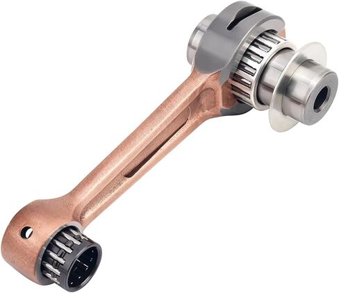 Motorcycle Connecting Rod Crankshaft Assembly Compatible for Suzuki RM125 RM 125 2001-2008 12161-36E11-000 12161-36E12-000 12161-36F20-000 in Saudi Arabia