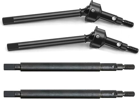 Steel Front Rear Axle Shafts CVD Dogbone for 1/18 RC Crawler TRX4M Upgrade Parts(Front and Rear) in Saudi Arabia