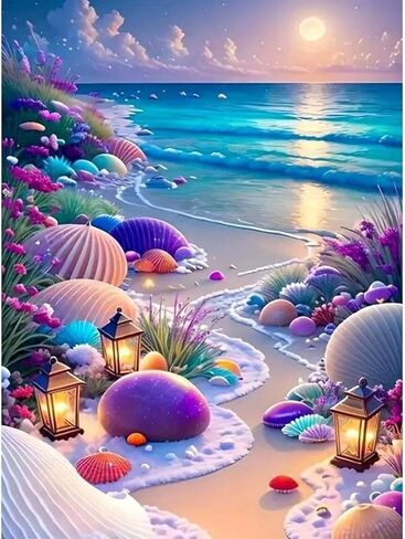 Plant Diamond Painting Kits for Adults - Potted Diamond Art Kits for Adults, Round 5D Gem Art Kit for Adult DIY Crafts Kit Gift Home Wall Decor Gifts (16x12 inch) in Saudi Arabia