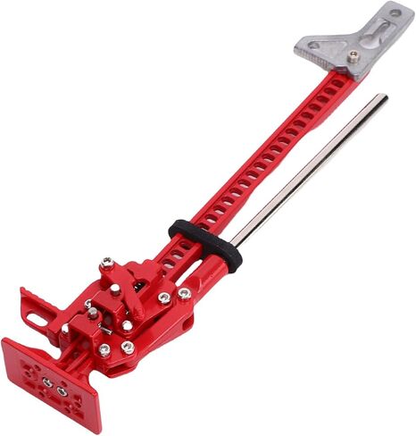 RiToEasysports RC Car Slideable Jack, 1/10 Scale Aluminium Alloy Drop Proof Lifting Tool for Crawler Cars, with Shock Proof Design (Ti Color) in Saudi Arabia