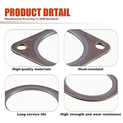 18307553603 Car Exhaust Pipe Flange Gasket Seal Fit for BMW N54 Engine Replace 18307589343 in Saudi Arabia